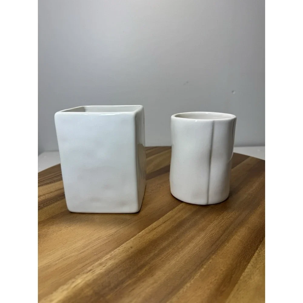 2 Rae Dunn Wing It Makeup‎ Brush Holder